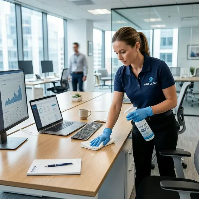 Limpieza profesional en espacios corporativos